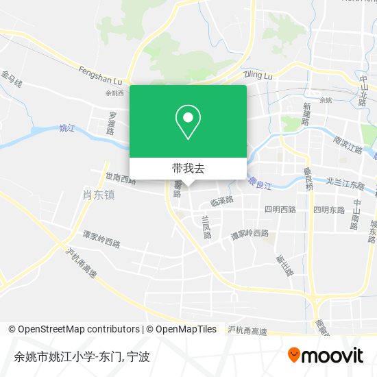 余姚市姚江小学-东门地图