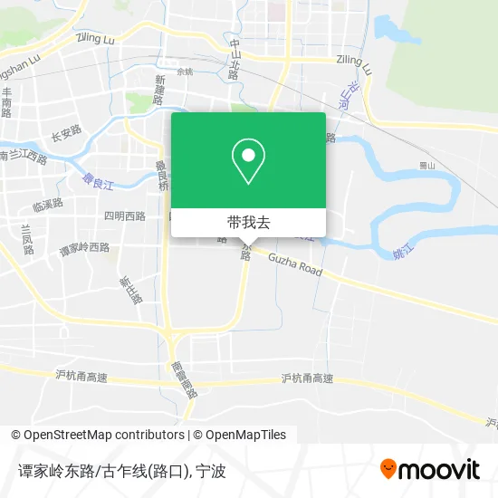 谭家岭东路/古乍线(路口)地图