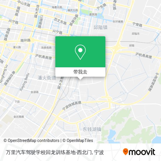 万里汽车驾驶学校回龙训练基地-西北门地图