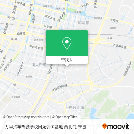 万里汽车驾驶学校回龙训练基地-西北门地图