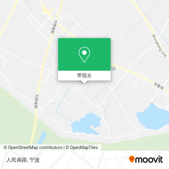 人民南路地图