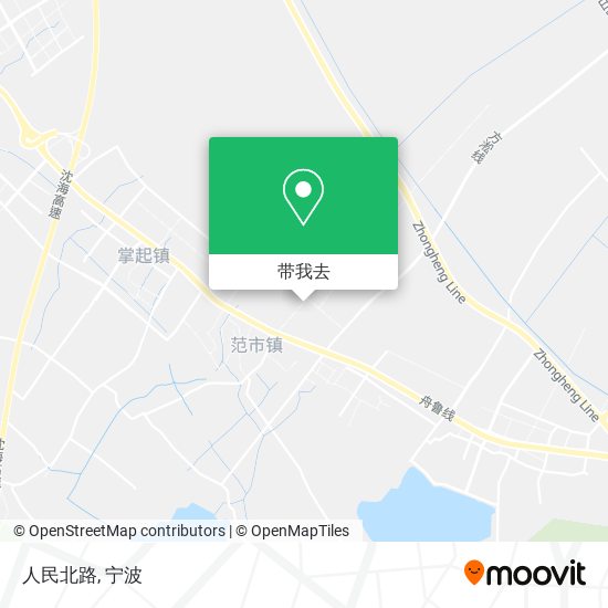 人民北路地图