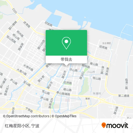 红梅星阳小区地图