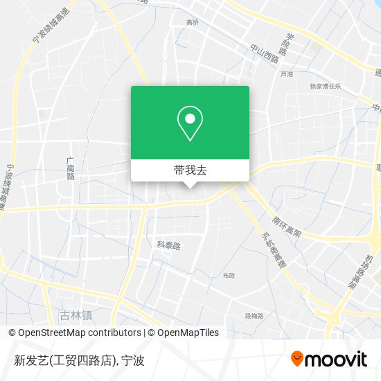 新发艺(工贸四路店)地图