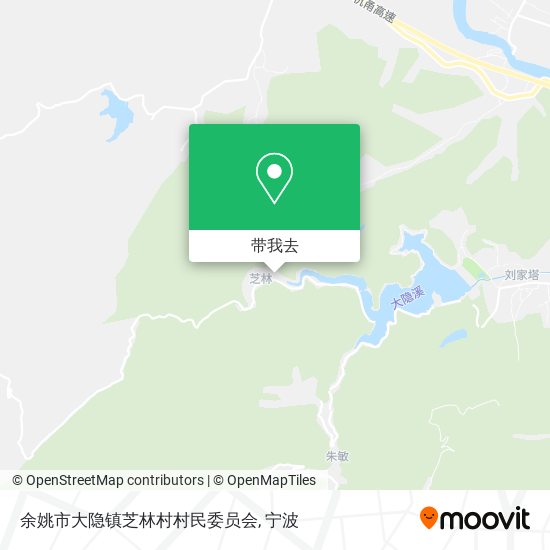 余姚市大隐镇芝林村村民委员会地图
