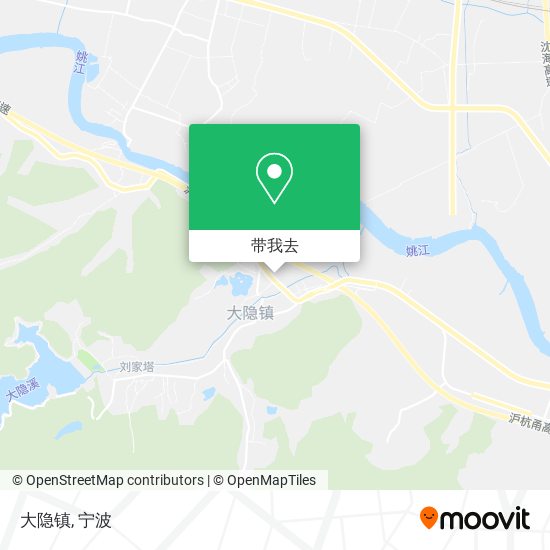 大隐镇地图