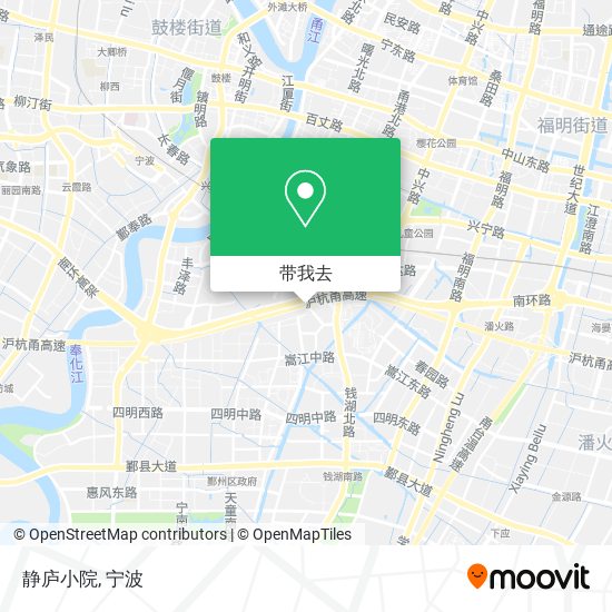 静庐小院地图
