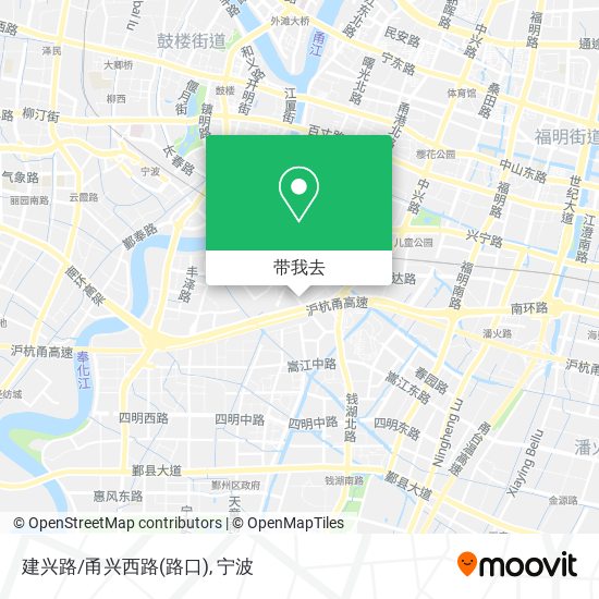 建兴路/甬兴西路(路口)地图