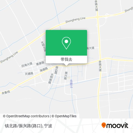 镇北路/振兴路(路口)地图
