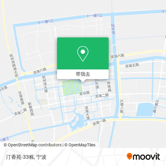 汀香苑-33栋地图