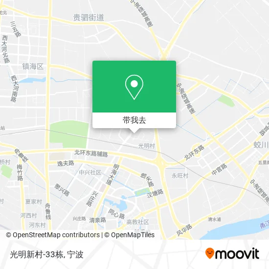 光明新村-33栋地图