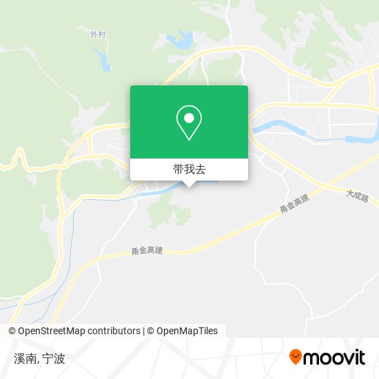 溪南地图