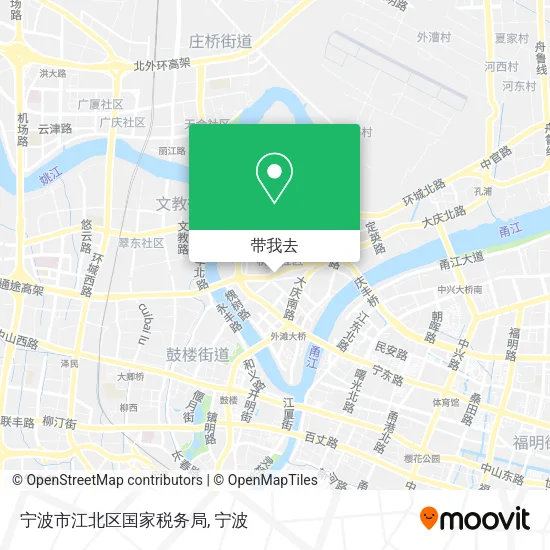 宁波市江北区国家税务局地图