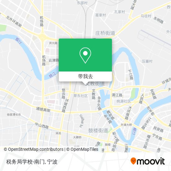 税务局学校-南门地图