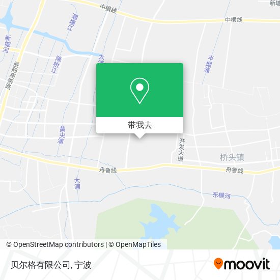 贝尔格有限公司地图