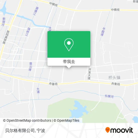 贝尔格有限公司地图
