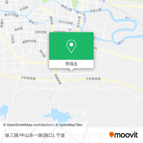 纵三路/中山东一路(路口)地图