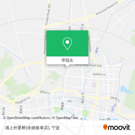 涌上外婆桥(余姚银泰店)地图