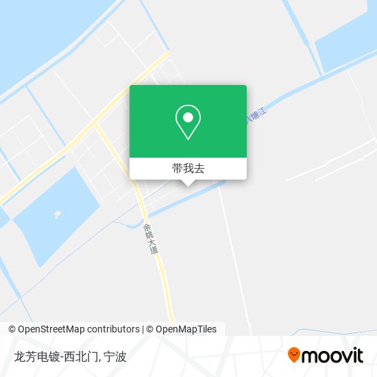 龙芳电镀-西北门地图