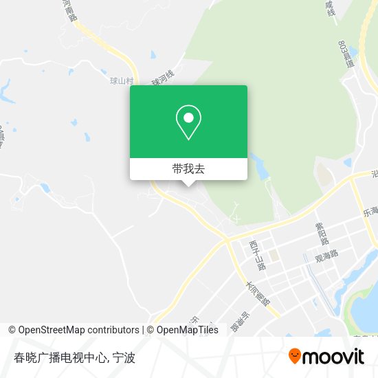 春晓广播电视中心地图