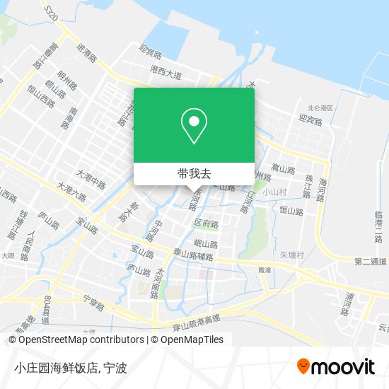 小庄园海鲜饭店地图
