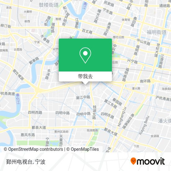鄞州电视台地图