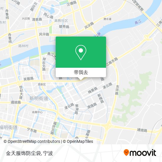 金天服饰防尘袋地图