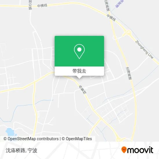 沈庙桥路地图