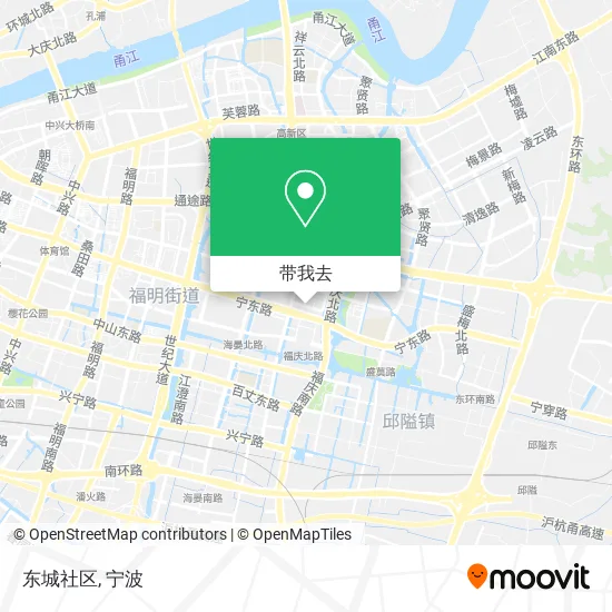 东城社区地图