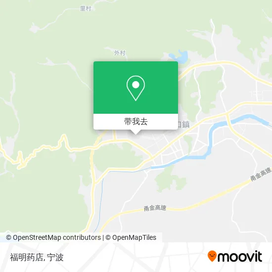 福明药店地图