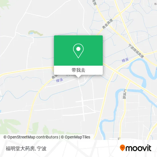 福明堂大药房地图