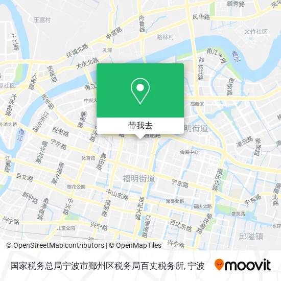 国家税务总局宁波市鄞州区税务局百丈税务所地图