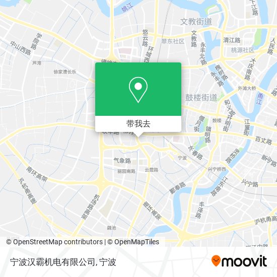 宁波汉霸机电有限公司地图