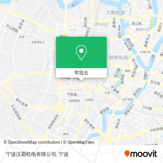 宁波汉霸机电有限公司地图