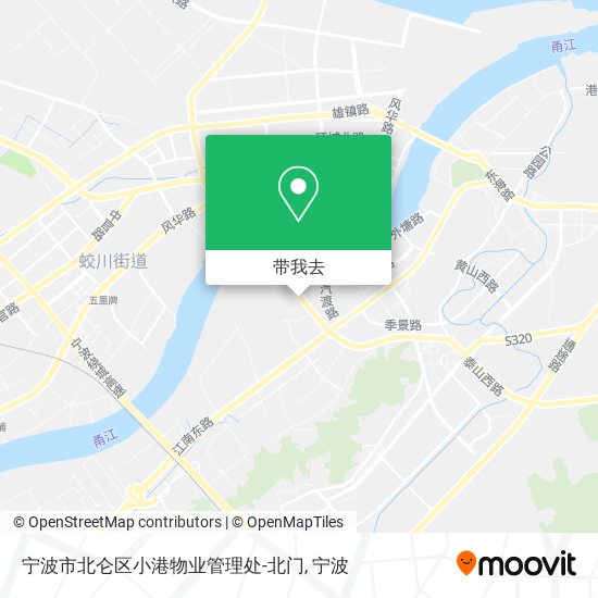 宁波市北仑区小港物业管理处-北门地图