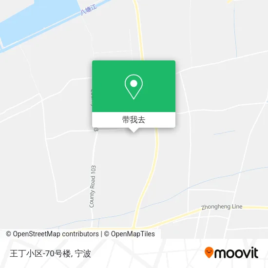 王丁小区-70号楼地图