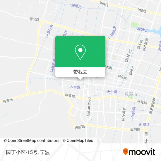 园丁小区-15号地图