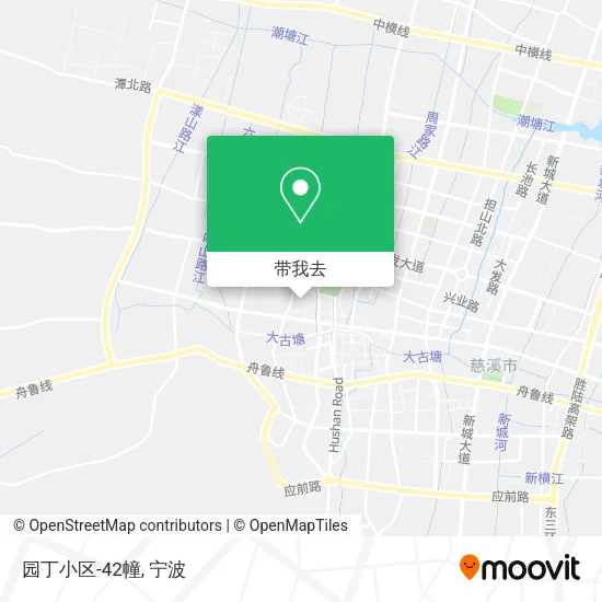 园丁小区-42幢地图