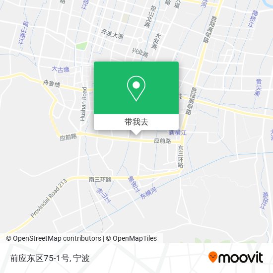 前应东区75-1号地图