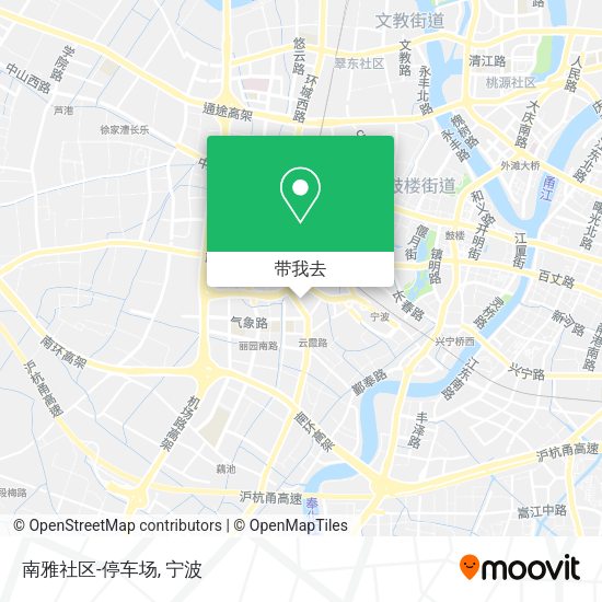 南雅社区-停车场地图