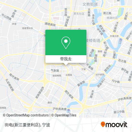 街电(新江厦便利店)地图