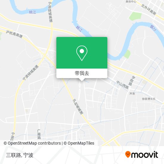 三联路地图