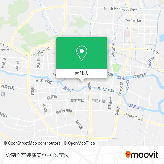 舜南汽车装潢美容中心地图