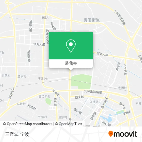 三官堂地图