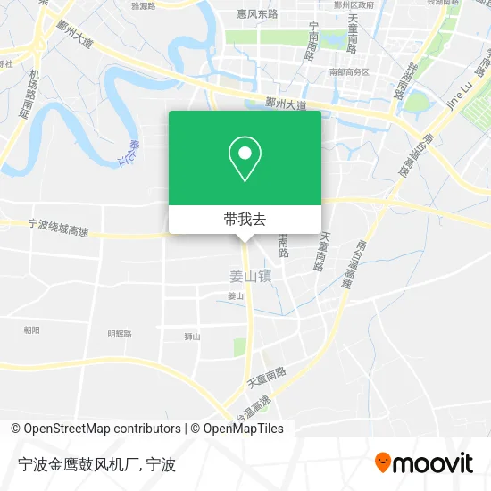 宁波金鹰鼓风机厂地图