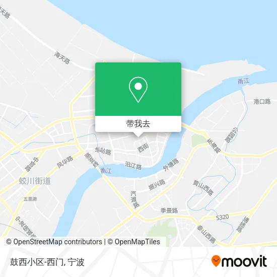 鼓西小区-西门地图