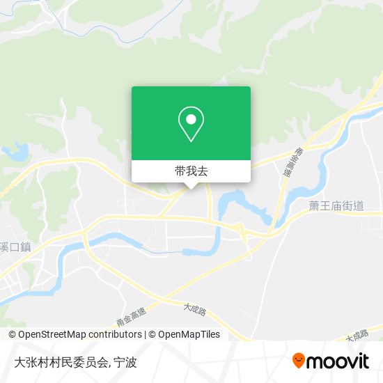 大张村村民委员会地图