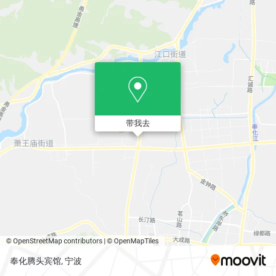 奉化腾头宾馆地图