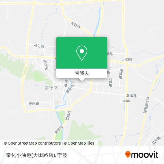 奉化小油包(大田路店)地图