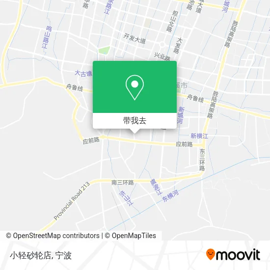 小轻砂轮店地图